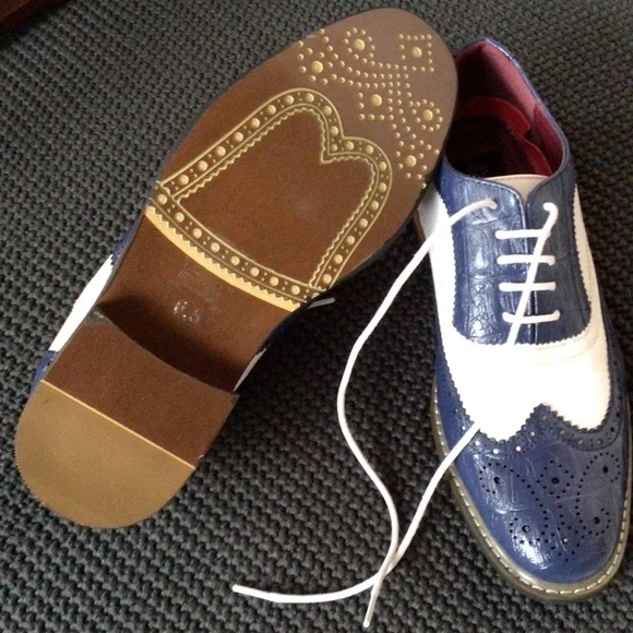 Enzo Romeo oxfords, New, 6.5/8.5 - Picture 6 of 6